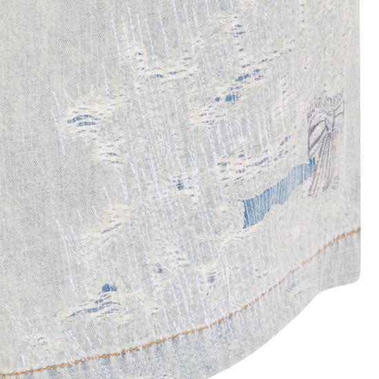 26SS 아크네 스튜디오 데님 숏팬츠 BE0215 DMJ LIGHT BLUE - ACNE STUDIOS