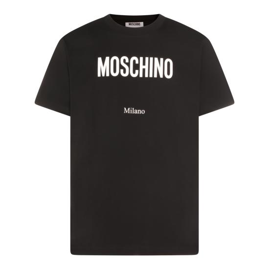 26SS 모스키노 반팔 티셔츠 261ZZ0713 02411555 BLACK