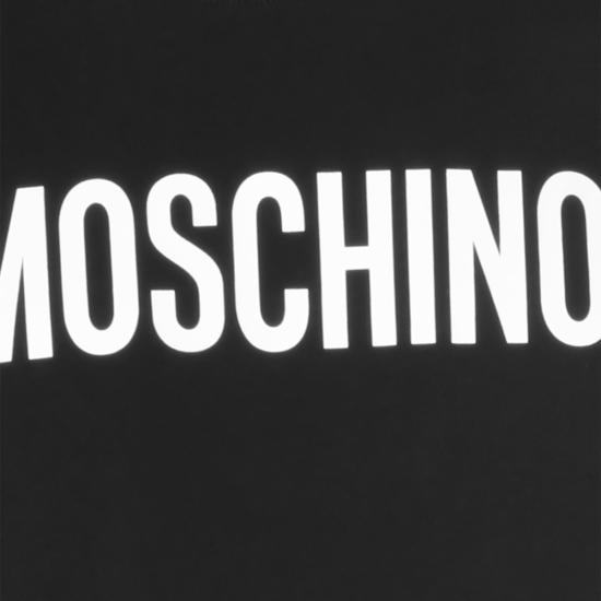 26SS 모스키노 반팔 티셔츠 261ZZ0713 02411555 BLACK - MOSCHINO