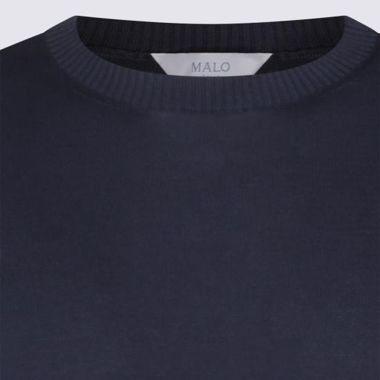 26SS 말로 스웨터 UXA388 F3L27E2088 BLU - MALO