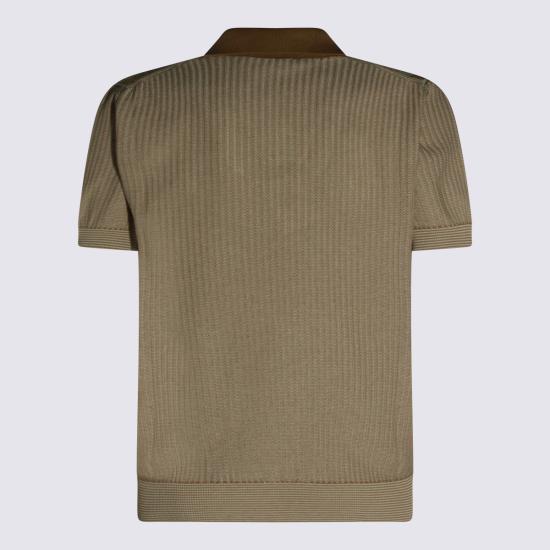 26SS 피아젠차 폴로 티셔츠 M1540022001 021120 Sabbia - PIACENZA 1733
