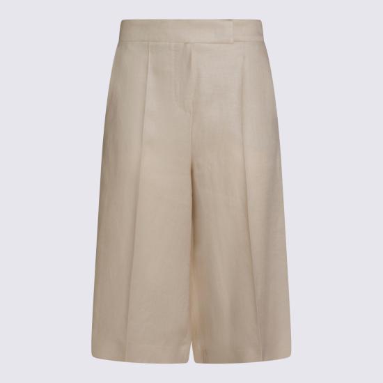 26SS 막스마라 카키 버뮤다 쇼츠 2611131032600 10349006 Beige
