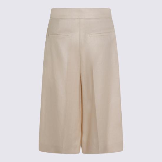 26SS 막스마라 카키 버뮤다 쇼츠 2611131032600 10349006 Beige - MAX MARA