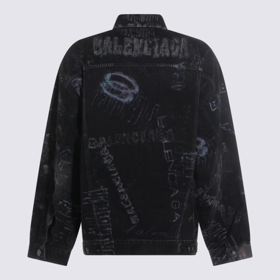 26SS 발렌시아가 오버사이즈 재킷 857181 TTWA81037 Black - BALENCIAGA