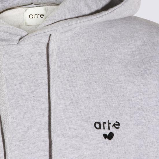 26SS 아르떼 앤트워프 후드 티셔츠 SS26133H 20 Grey - ARTE ANTWERP