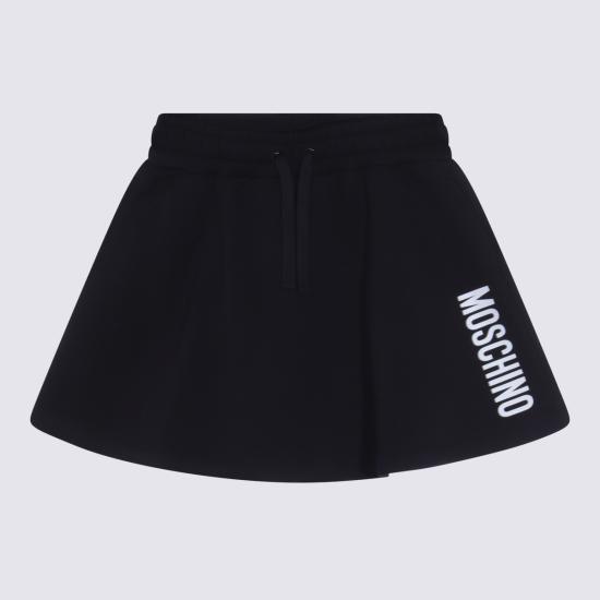 25FW [키즈] 모스키노 스커트 HDJ042 LCA5860100 NERO BLACK