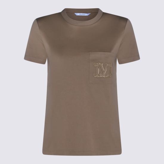 26SS 막스마라 반팔 티셔츠 2611941022600 13153007 BEIGE - MAX MARA