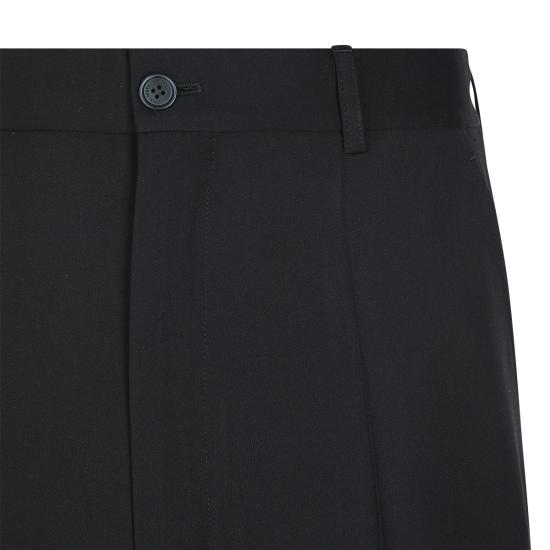 25FW 발렌시아가 스트레이트 팬츠 841107 TRT011000 BLACK - BALENCIAGA