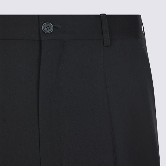 25FW 발렌시아가 스트레이트 팬츠 841107 TRT011000 BLACK - BALENCIAGA