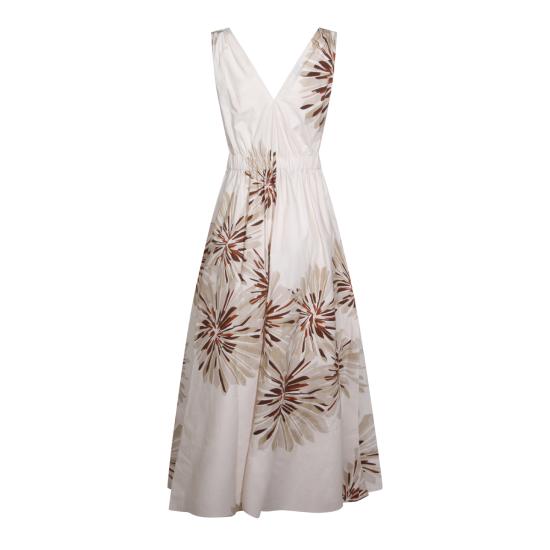 26SS 브루넬로 쿠치넬리 미디 원피스 MQ197A5092 C004 NATURALE - BRUNELLO CUCINELLI