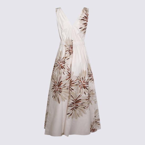 26SS 브루넬로 쿠치넬리 미디 원피스 MQ197A5092 C004 NATURALE - BRUNELLO CUCINELLI