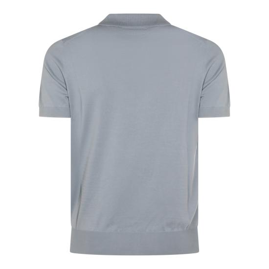 26SS 브루넬로 쿠치넬리 폴로 티셔츠 M29800145 CMM56 LIGHT BLUE - BRUNELLO CUCINELLI
