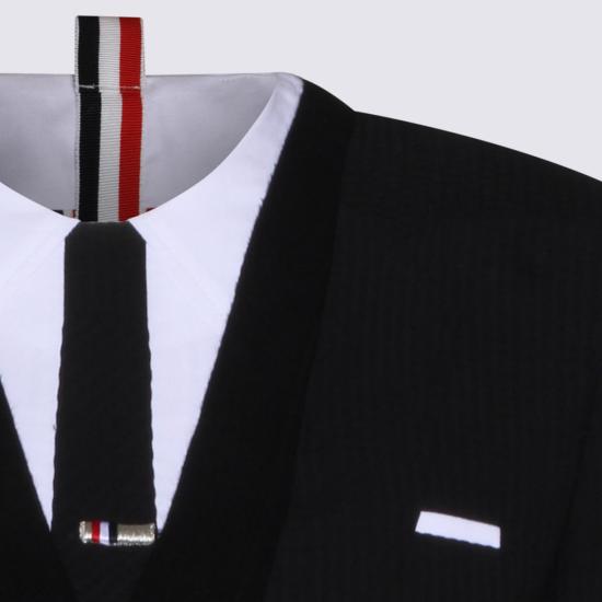 26SS 톰브라운 숏 원피스 FDSF33E 06455001 BLACK - THOM BROWNE
