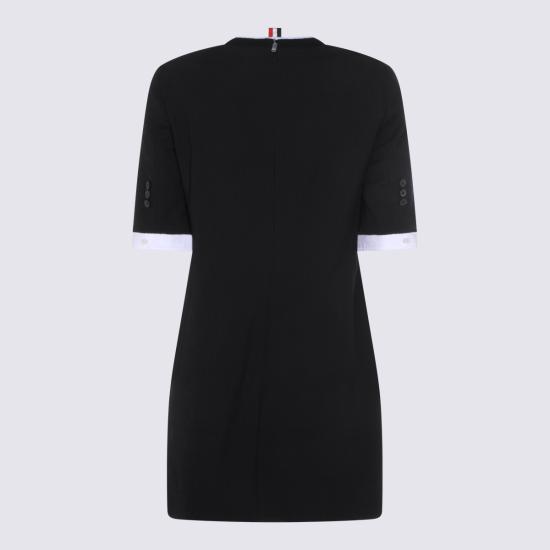 26SS 톰브라운 숏 원피스 FDSF33E 06455001 BLACK - THOM BROWNE