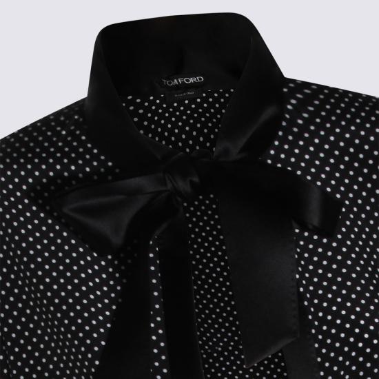 26SS 톰포드 셔츠 CA3333 FAP250NWG BLACK WHITE - TOMFORD