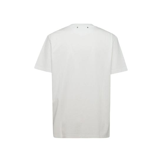 26SS 골든구스 카보숑 크리스탈 티셔츠 GWP01220 P00067310363 VINTAGE WHITE - GOLDEN GOOSE