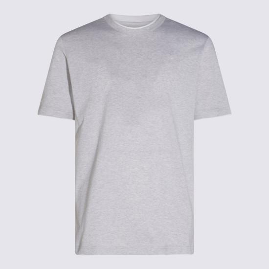 26SS 일레븐티 반팔 티셔츠 X75TSHH04 TES0H0771301 GRIGIO BIANCO