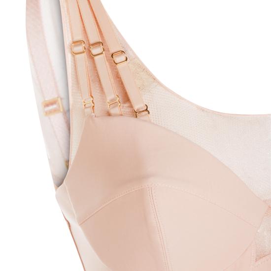 26SS 엘리자베타프랜치 미디 원피스 AB87061E2 EA1 NUDE - ELISABETTA FRANCHI