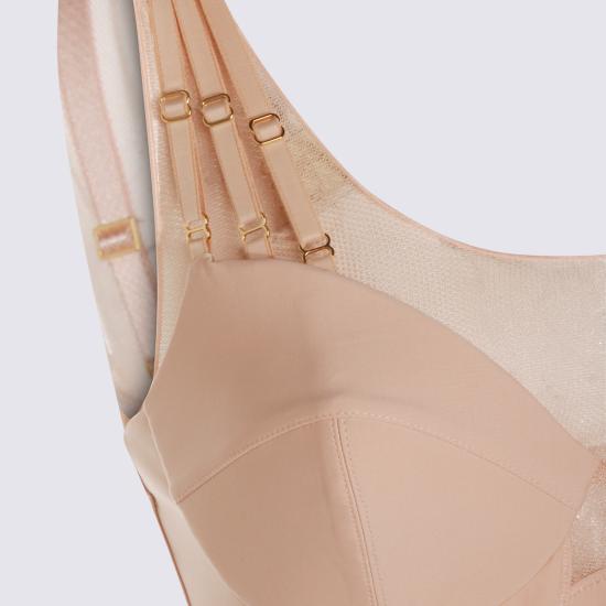 26SS 엘리자베타프랜치 미디 원피스 AB87061E2 EA1 NUDE - ELISABETTA FRANCHI