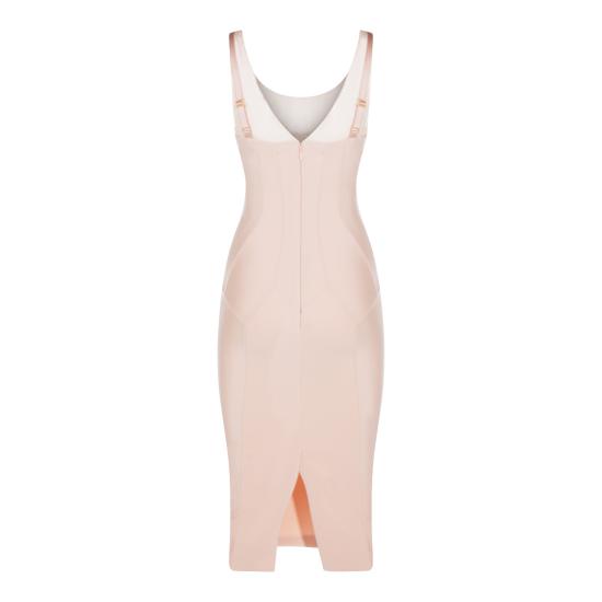 26SS 엘리자베타프랜치 미디 원피스 AB87061E2 EA1 NUDE - ELISABETTA FRANCHI