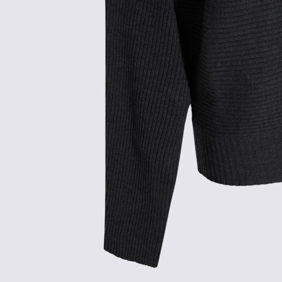 25FW 아야 뮤즈 스웨터 AMFW2526 Charcoal - AYA MUSE