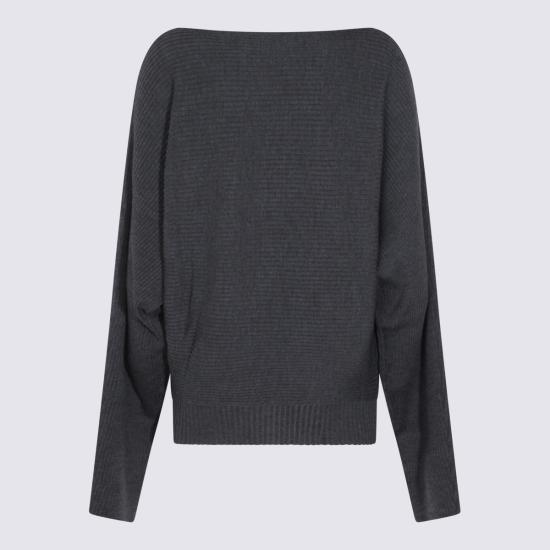 25FW 아야 뮤즈 스웨터 AMFW2526 Charcoal - AYA MUSE