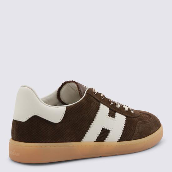 26SS 호간 스니커즈 HXW6470FB60 UWX0CAJ Marrone - HOGAN