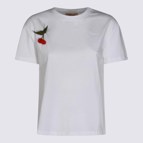 26SS 트윈셋 반팔 티셔츠 261TT2271 S1517000001 Bianco ottico