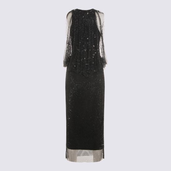 26SS 스포트막스 롱 원피스 2612621071600 13064002 Nero - SPORTMAX