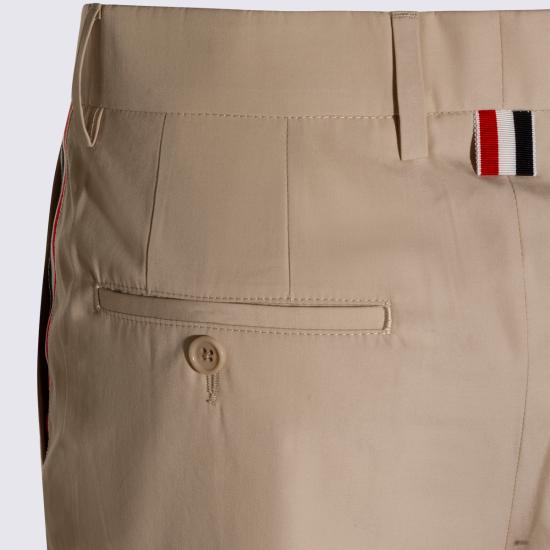 26SS 톰브라운 스트레이트 팬츠 FTC512G F1063260 BEIGE - THOM BROWNE