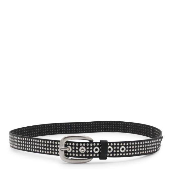 25FW 골든구스 가죽 벨트 GMA00775 A00013090100 BLACK - GOLDEN GOOSE