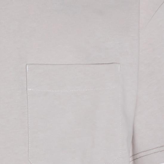 26SS 르메르 박시 숏슬리브 저지 티셔츠 TS0010 LJ1010WH007 PEARL - LEMAIRE