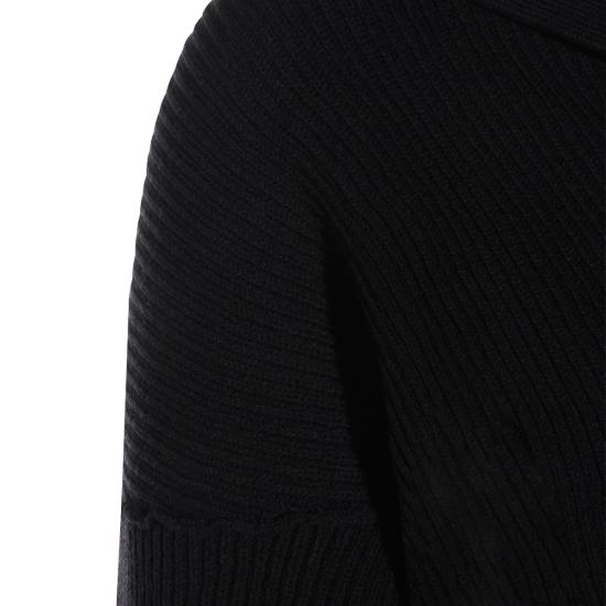 26SS 릭 오웬스 스웨터 RP01F6634 KWVH09 BLACK - RICK OWENS