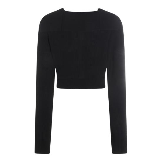 26SS 릭 오웬스 스웨터 RP01F6634 KWVH09 BLACK - RICK OWENS
