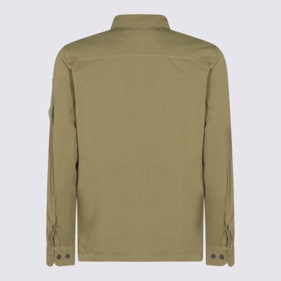 26SS 씨피 컴퍼니 오가닉 개버딘 지퍼 렌즈 오버셔츠 20CMOS705A 110143G644 - C.P. COMPANY