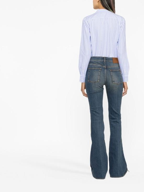 26FW 폴로 랄프로렌 포니 로고 옥스포드 셔츠 211891377 004 BLUE - POLO RALPH LAUREN