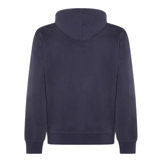 26SS 브루넬로 쿠치넬리 테크노 코튼 플리스 후드 집업 MW8639069G C6134 NAVY - BRUNELLO CUCINELLI