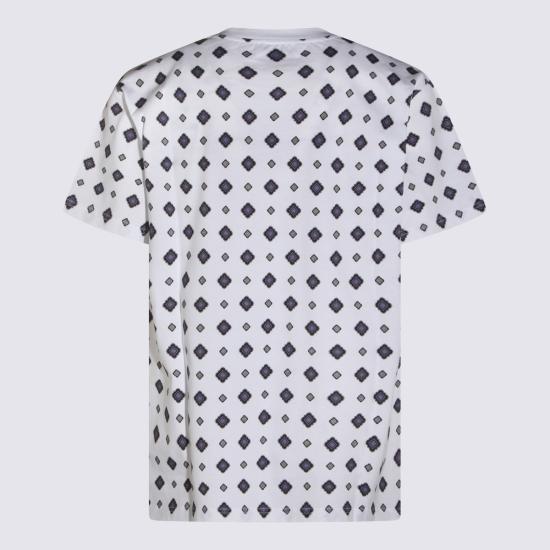 26SS 모스키노 반팔 티셔츠 261ZZ0717 02412001 WHITE - MOSCHINO