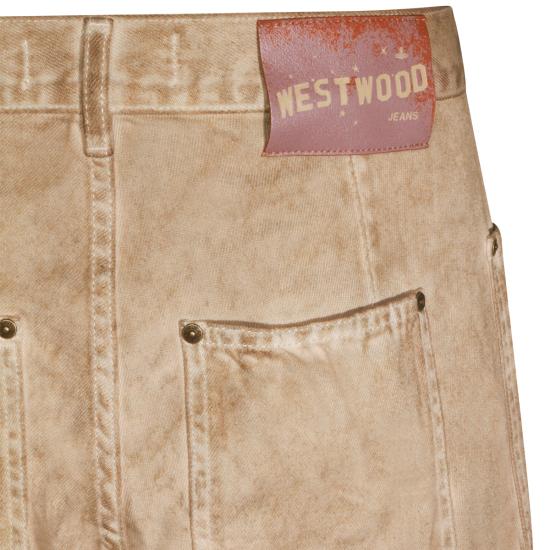26SS 비비안웨스트우드 데님 팬츠 2802003G W01HAC403 BEIGE - VIVIENNE WESTWOOD
