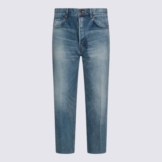 26SS 셀린느 코튼 데님 보이프렌드 진 001 RP0DI930F GFV6 BLUE - CELINE