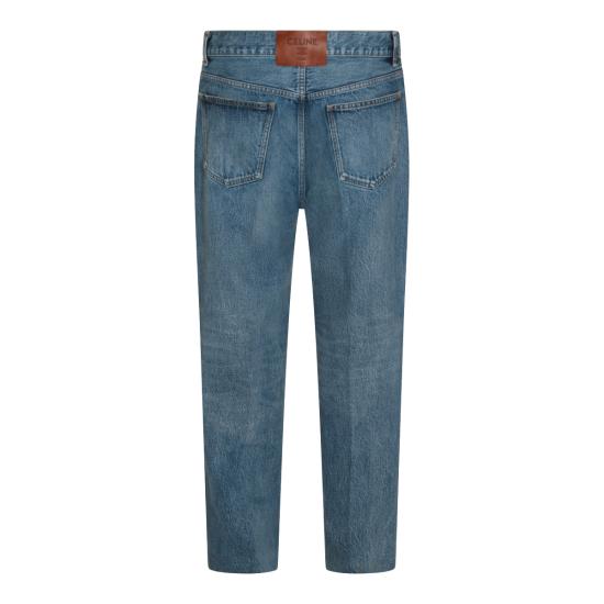 26SS 셀린느 코튼 데님 보이프렌드 진 001 RP0DI930F GFV6 BLUE - CELINE