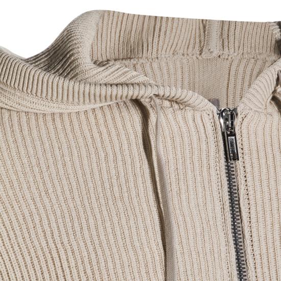 26SS 릭 오웬스 집업 니트 RU01F2614 KWVH138 SAND - RICK OWENS