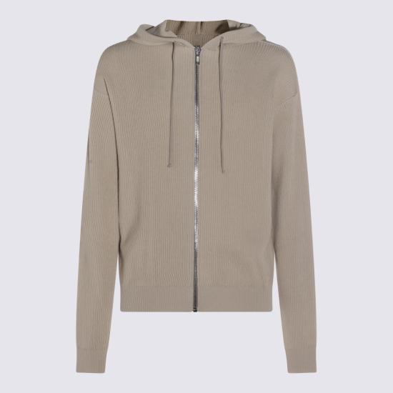 26SS 릭 오웬스 집업 니트 RU01F2614 KWVH138 SAND - RICK OWENS
