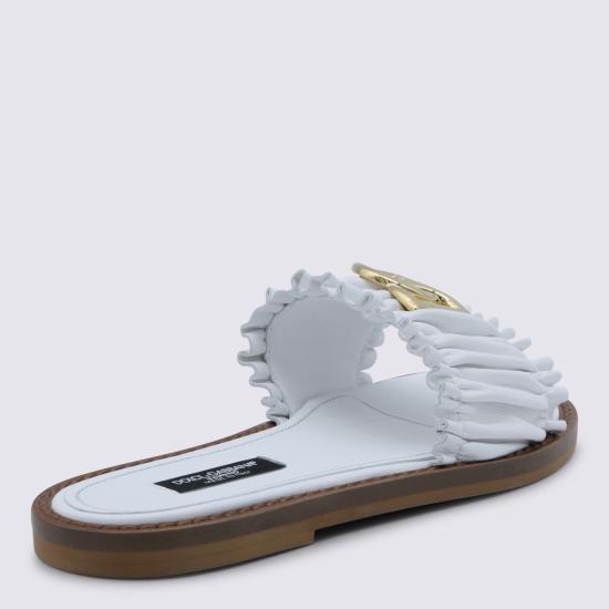 26SS [키즈] 돌체앤가바나 플립플랍 D11373 A185080001 Bianco - DOLCE & GABBANA