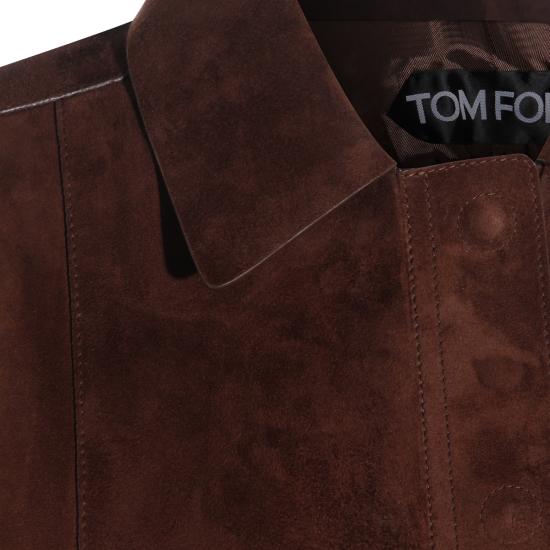 26SS 톰포드 가죽 자켓 CSL794 LEX417EBB BROWN - TOMFORD