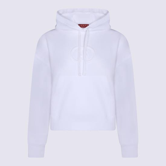 25FW 구찌 후드 티셔츠 837930 XJHJO9692 WHITE - GUCCI