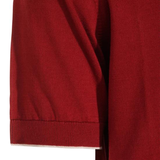 26SS 브루넬로 쿠치넬리 폴로 티셔츠 M29800145 CDE54 CHERRY - BRUNELLO CUCINELLI