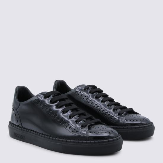 26SS 모스키노 스니커즈 MB15312G0O GB0000 Black - MOSCHINO