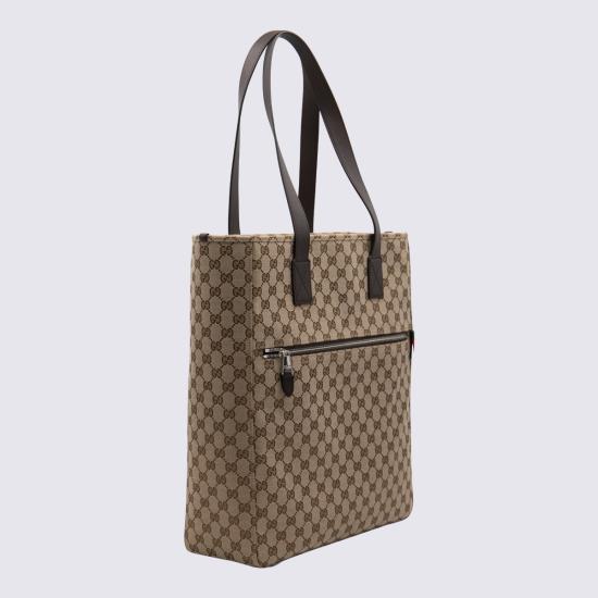 25FW 구찌 캔버스 라지 토트 백 834456 FAEPS9752 BEIGE - GUCCI