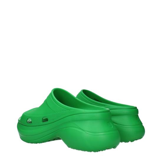  발렌시아가 발렌시아가 X 크록스 풀 슬라이드 샌들 677389W1S8E3033 - BALENCIAGA